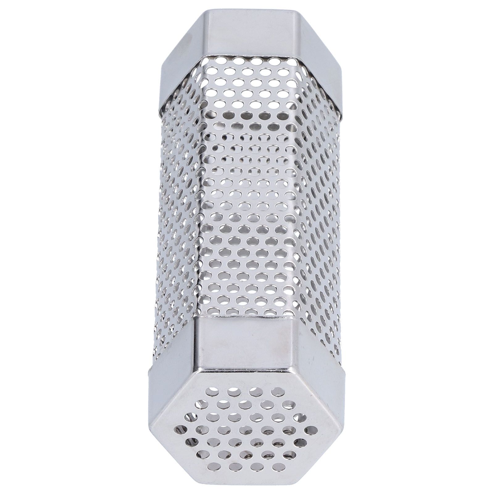 Smoker Tube 304 Stainless Steel Portable Hex Stable Barbecue Smoke Generator Pipe for Cold Hot Smoking Grilled Foods15.4x5cm(6 Inches) - Image 4