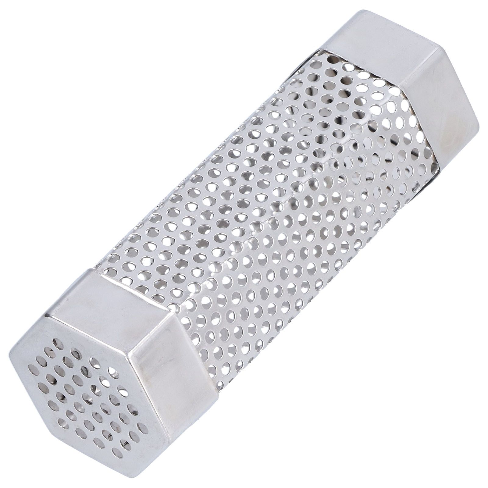 Smoker Tube 304 Stainless Steel Portable Hex Stable Barbecue Smoke Generator Pipe for Cold Hot Smoking Grilled Foods15.4x5cm(6 Inches) - Image 5