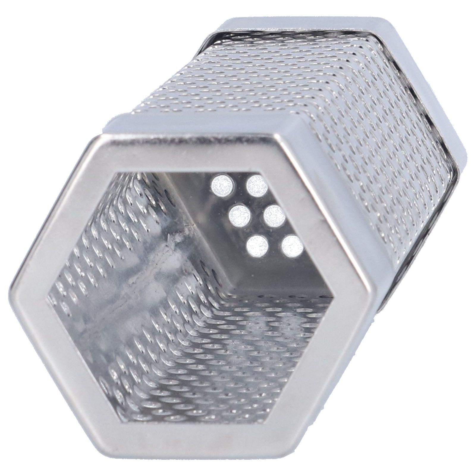 Smoker Tube 304 Stainless Steel Portable Hex Stable Barbecue Smoke Generator Pipe for Cold Hot Smoking Grilled Foods15.4x5cm(6 Inches) - Image 8