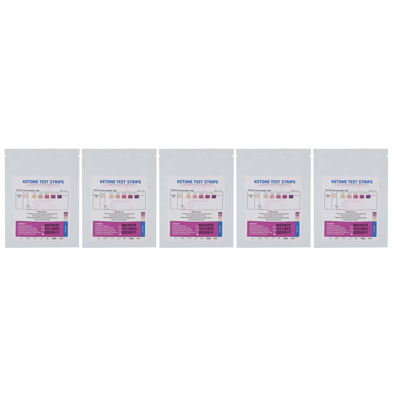 5 Packs Pool Test Strips Fast Detection Easily Read Clear Results Reliable Uric Acid Test Paper for Swimming Pools Spas - Image 4