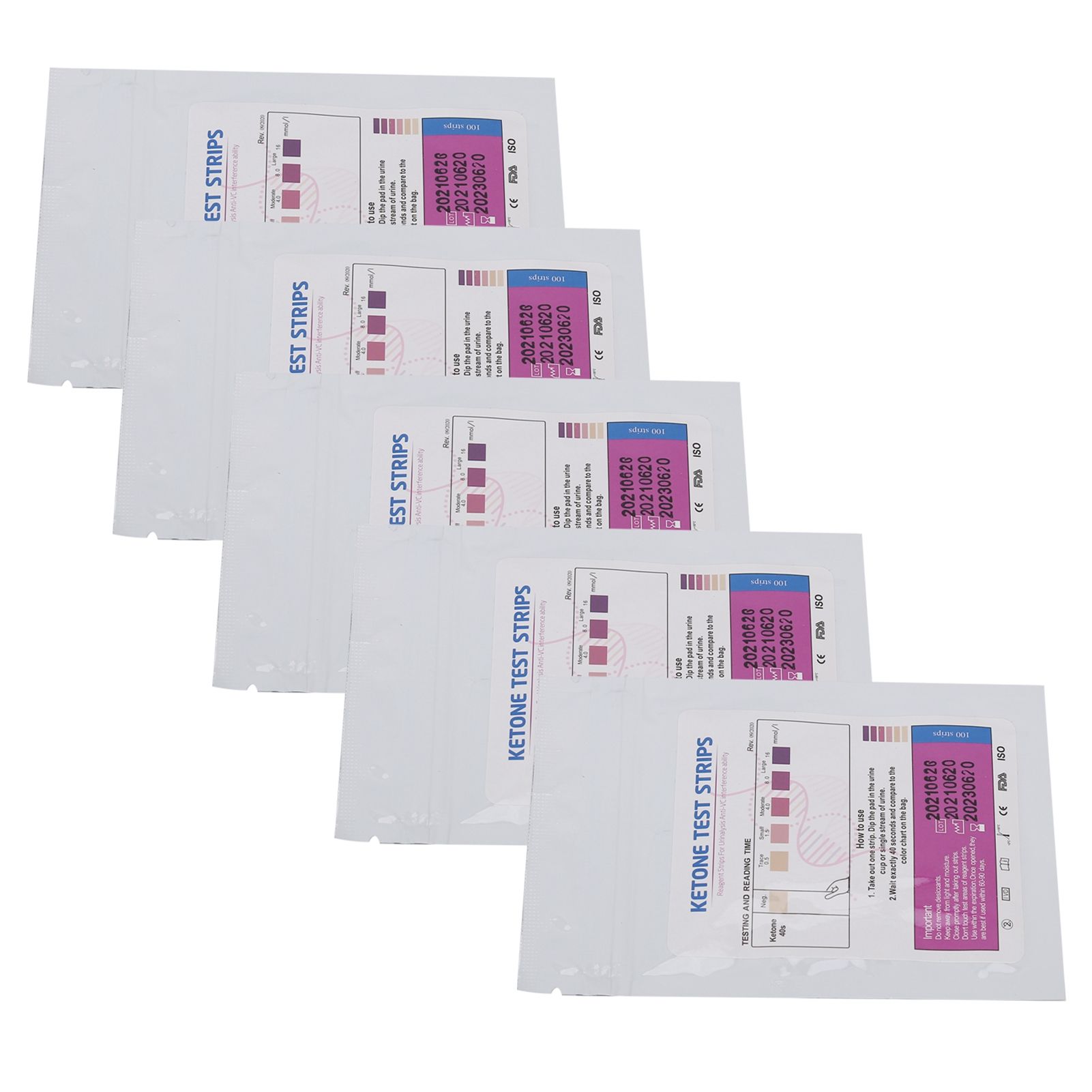 5 Packs Pool Test Strips Fast Detection Easily Read Clear Results Reliable Uric Acid Test Paper for Swimming Pools Spas - Image 7