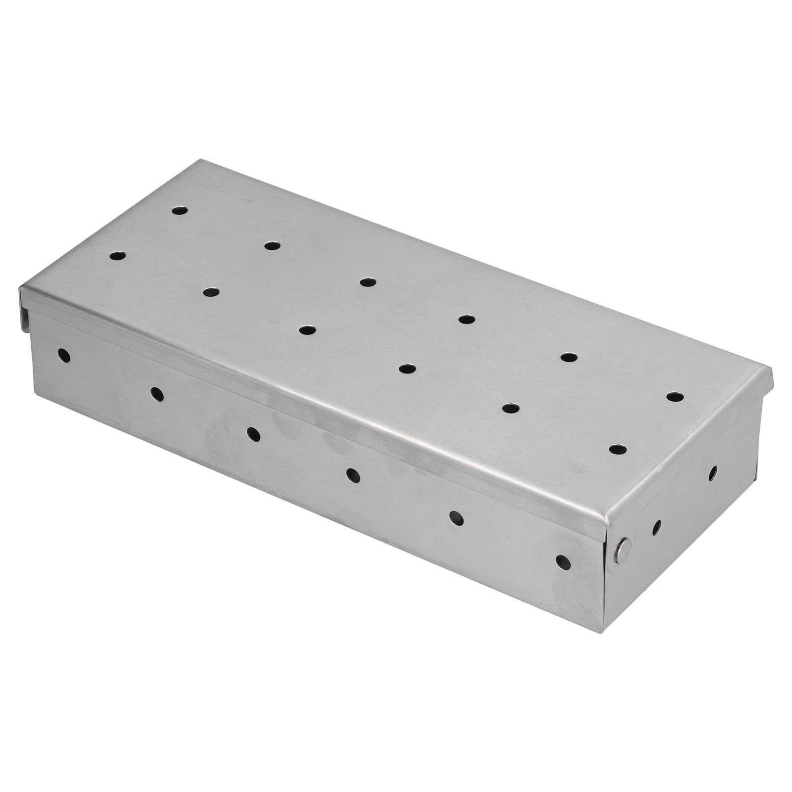 Smoker Box Vent Design High Compatibility Easily Use Durable BBQ Gadgets for Charcoal Gas Grill - Image 1