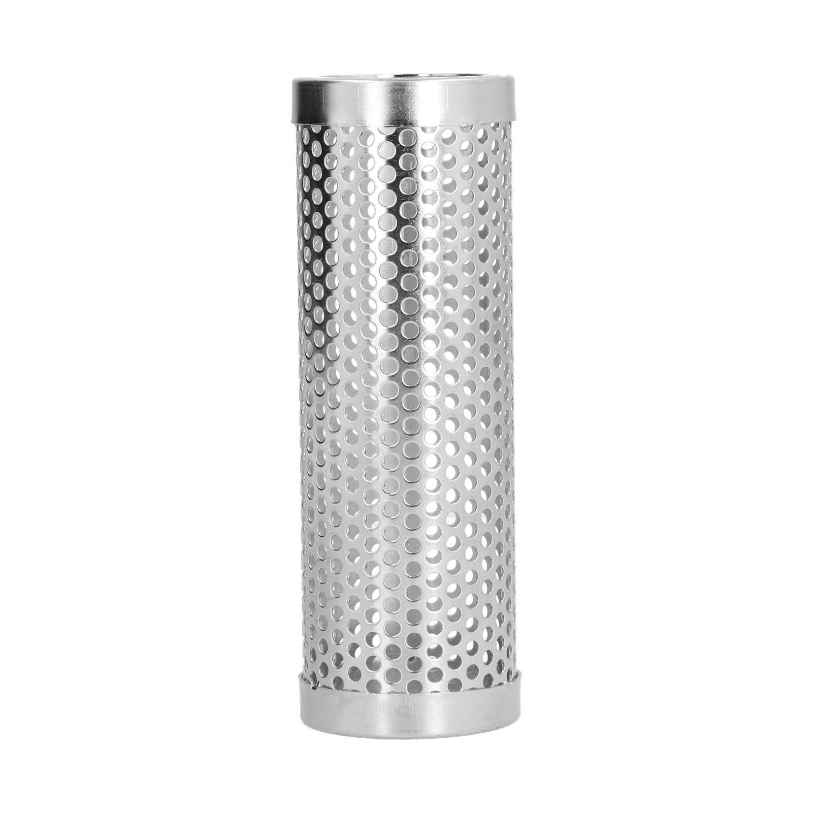 Smoker Box Cylindrical Detachable Large Capacity Fruit Wood BBQ Pellet Smoker Tube for Outdoor CampingS 15.3x5.3cm - Image 1