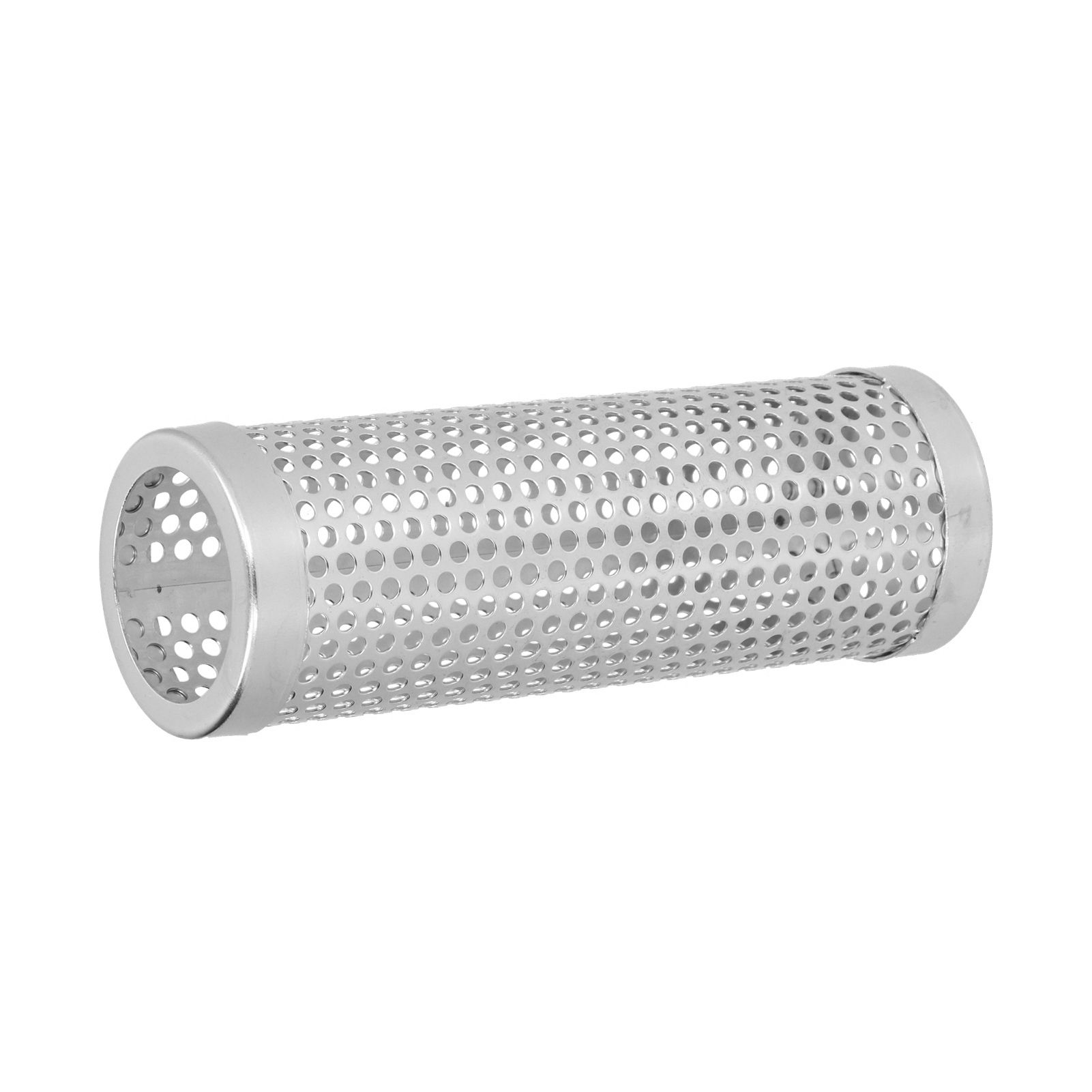 Smoker Box Cylindrical Detachable Large Capacity Fruit Wood BBQ Pellet Smoker Tube for Outdoor CampingS 15.3x5.3cm - Image 5