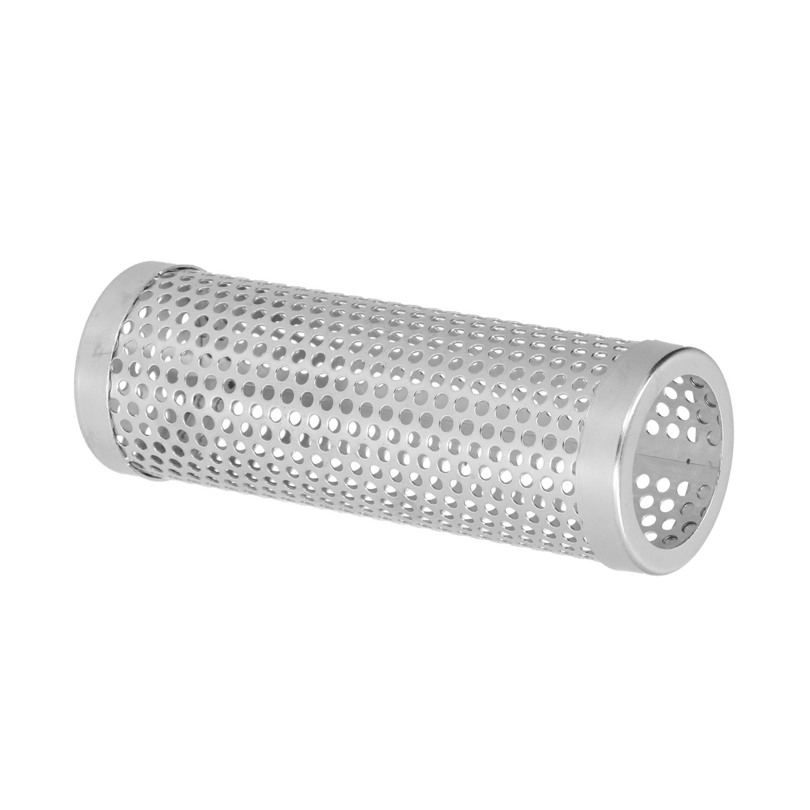 Smoker Box Cylindrical Detachable Large Capacity Fruit Wood BBQ Pellet Smoker Tube for Outdoor CampingS 15.3x5.3cm - Image 6