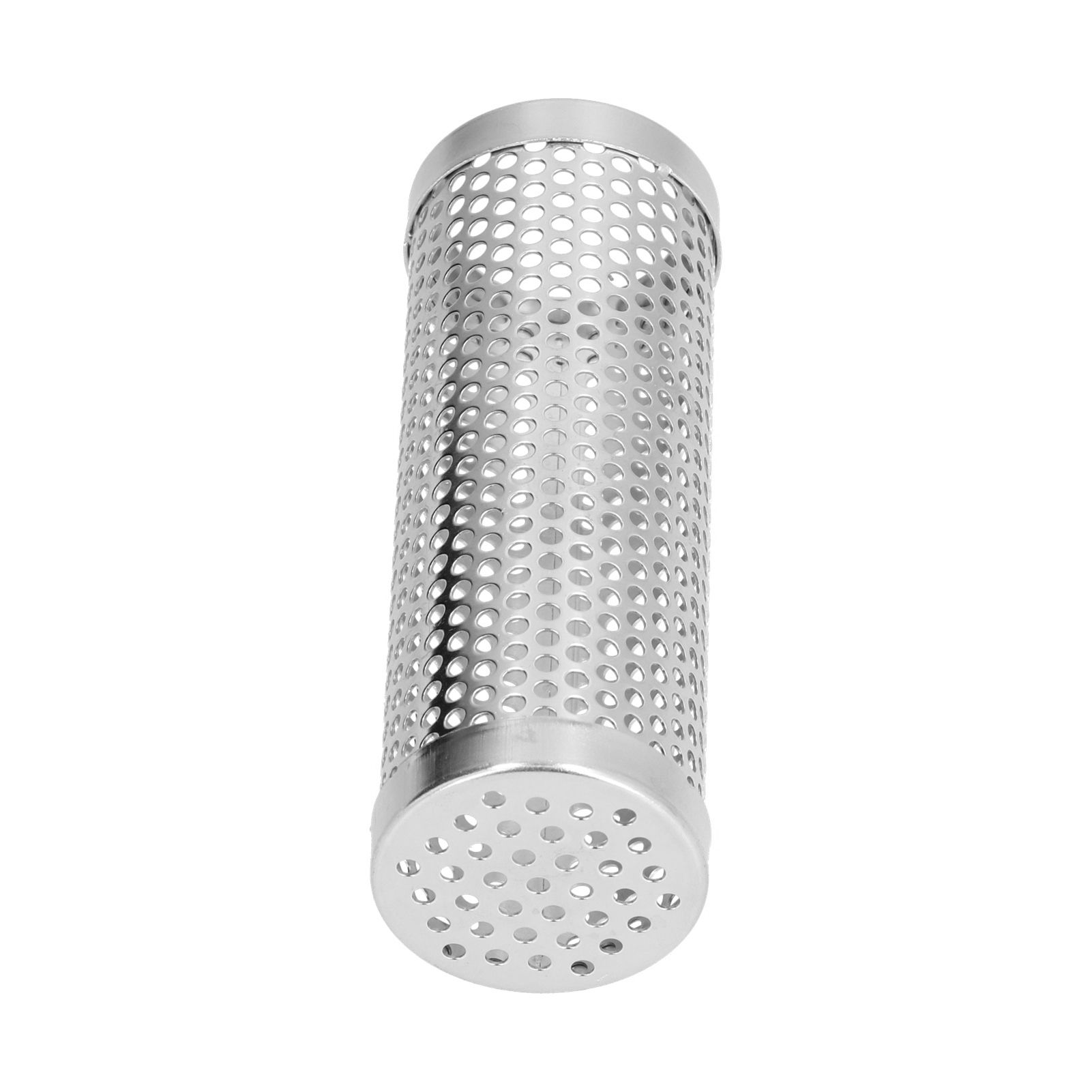 Smoker Box Cylindrical Detachable Large Capacity Fruit Wood BBQ Pellet Smoker Tube for Outdoor CampingS 15.3x5.3cm - Image 7