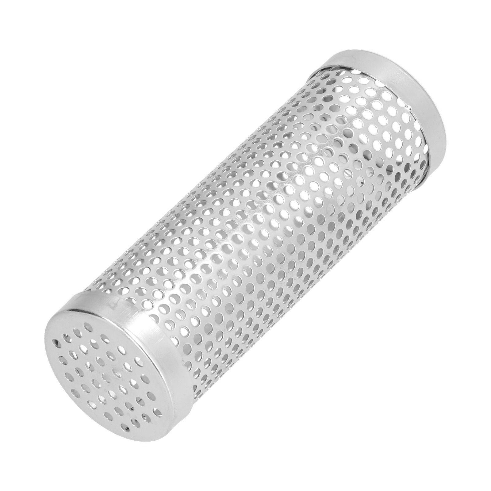 Smoker Box Cylindrical Detachable Large Capacity Fruit Wood BBQ Pellet Smoker Tube for Outdoor CampingS 15.3x5.3cm - Image 8