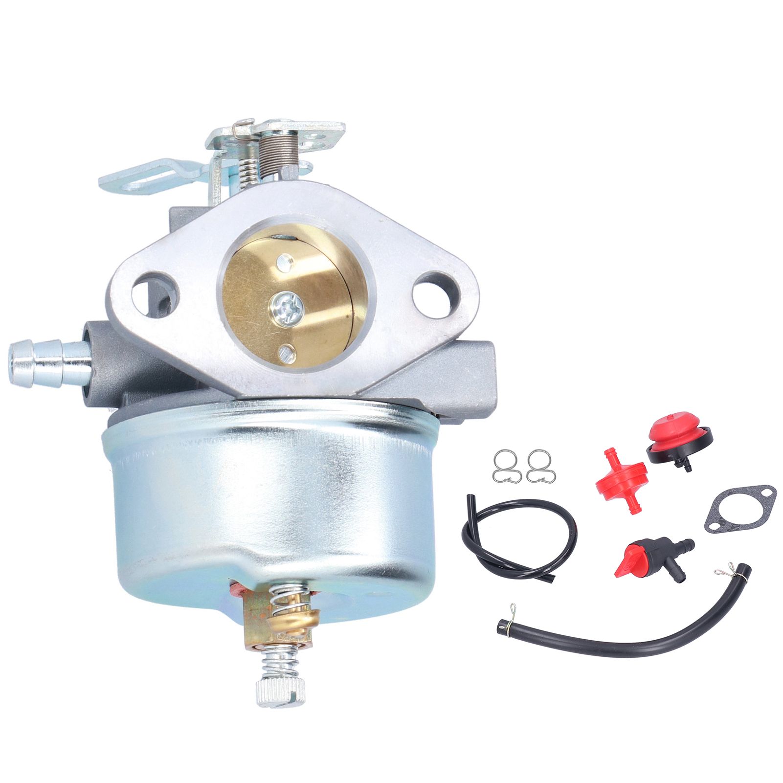 Carburetor Fuel Filter Pipe Kit Replacement Fit for Tecumseh 632370A 632110 632111 632334 632370 632536 640105 - Image 1