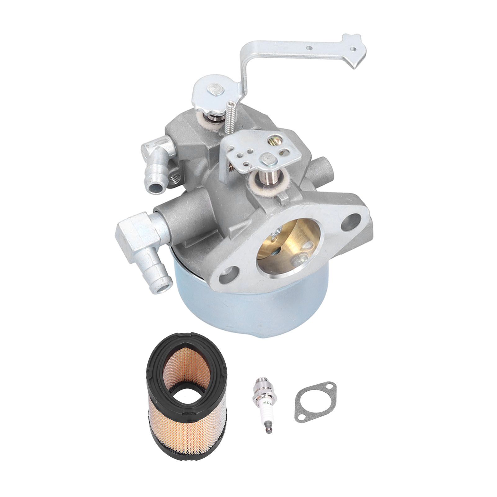 640152 Carburetor with 33268 Air Filter Spark Plug Fit for Tecumseh 640152A 640023 640051 640140 HM80 HM90 HM100 - Image 1
