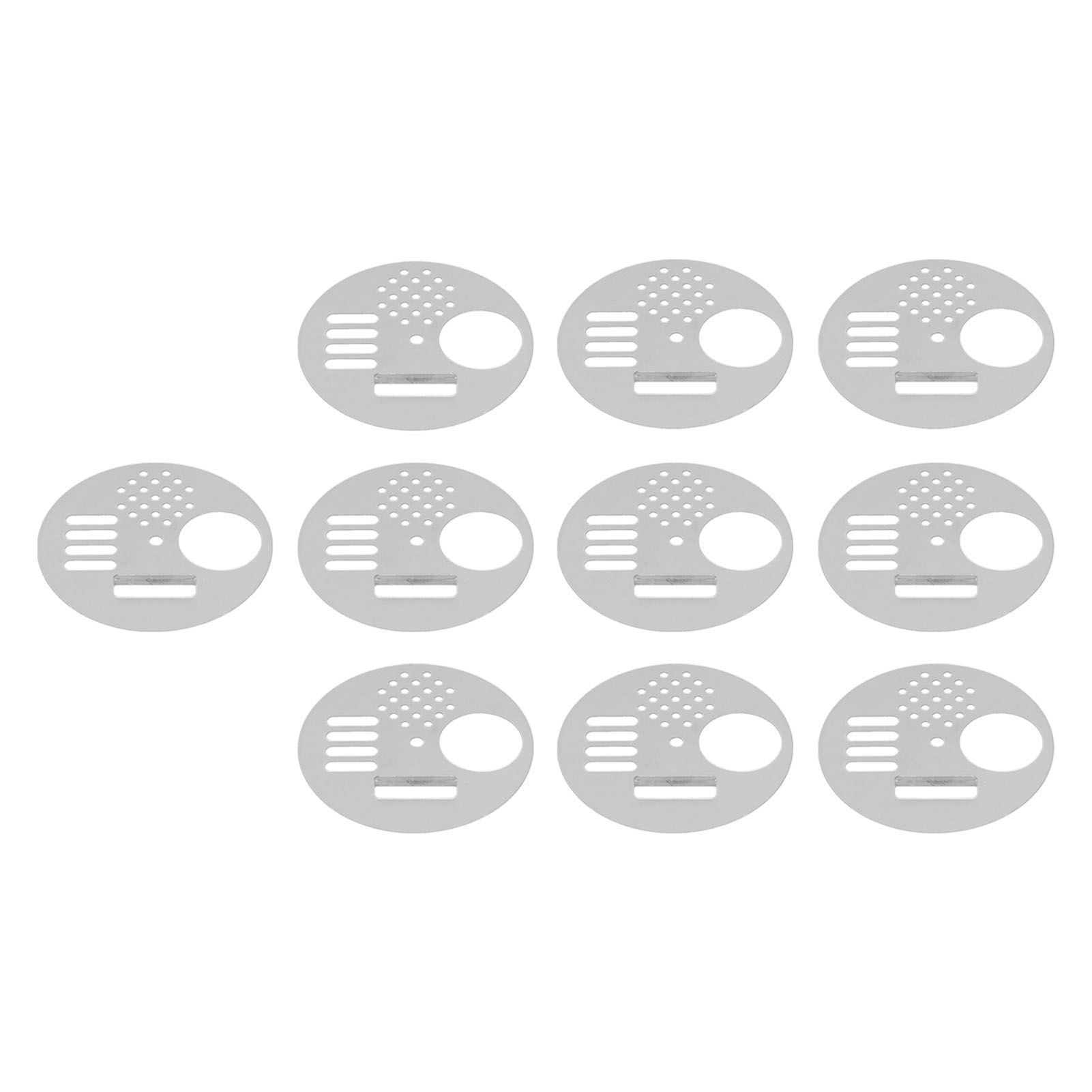 10Pcs Round Beehive Door Stainless Steel 6.8cm Rotatable Efficient High Performance Beehive Supplies - Image 2