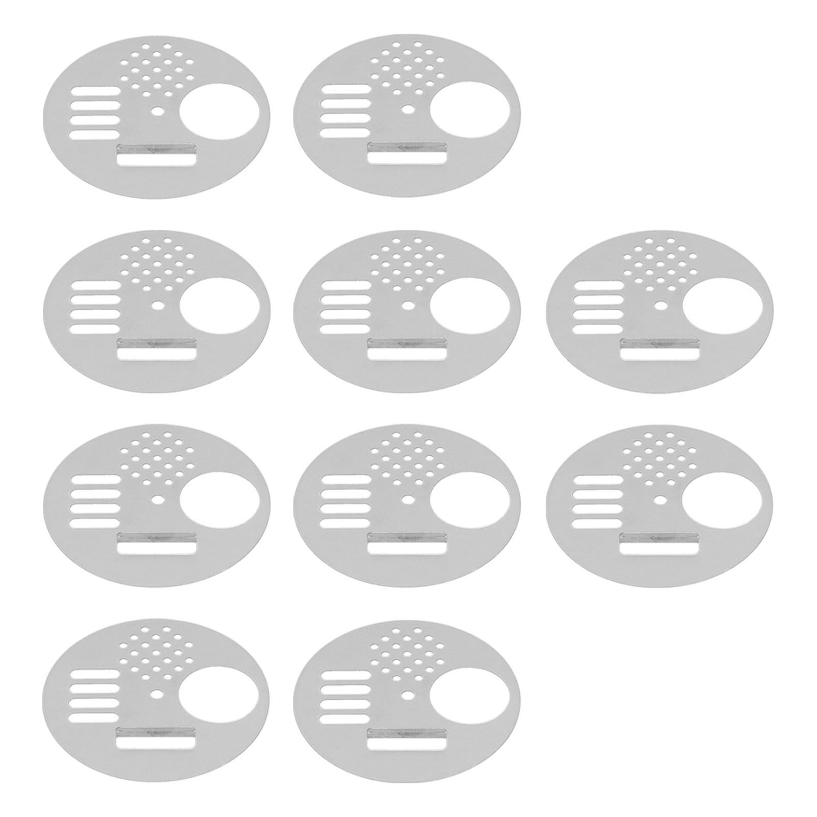 10Pcs Round Beehive Door Stainless Steel 6.8cm Rotatable Efficient High Performance Beehive Supplies - Image 3