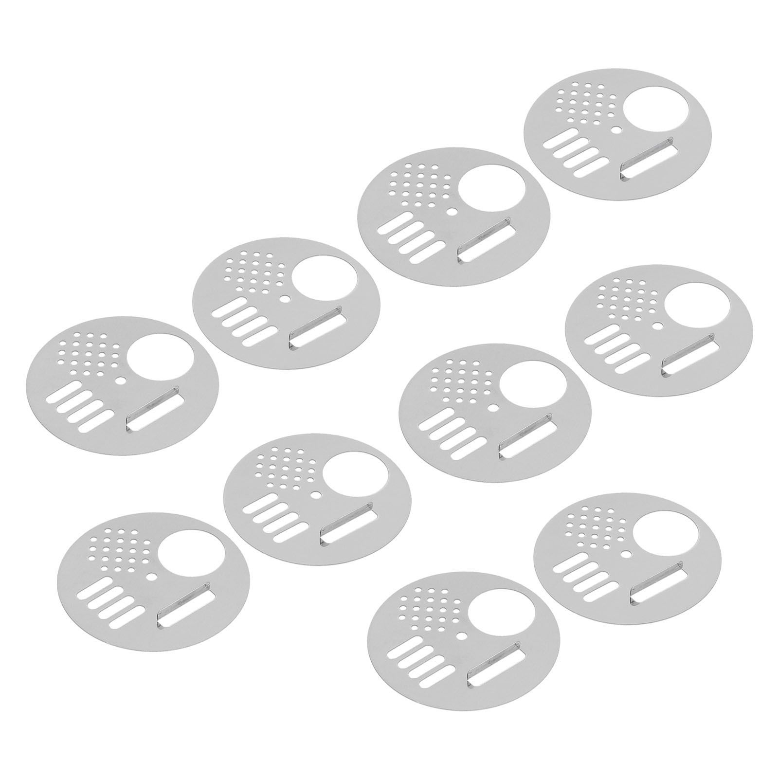 10Pcs Round Beehive Door Stainless Steel 6.8cm Rotatable Efficient High Performance Beehive Supplies - Image 4