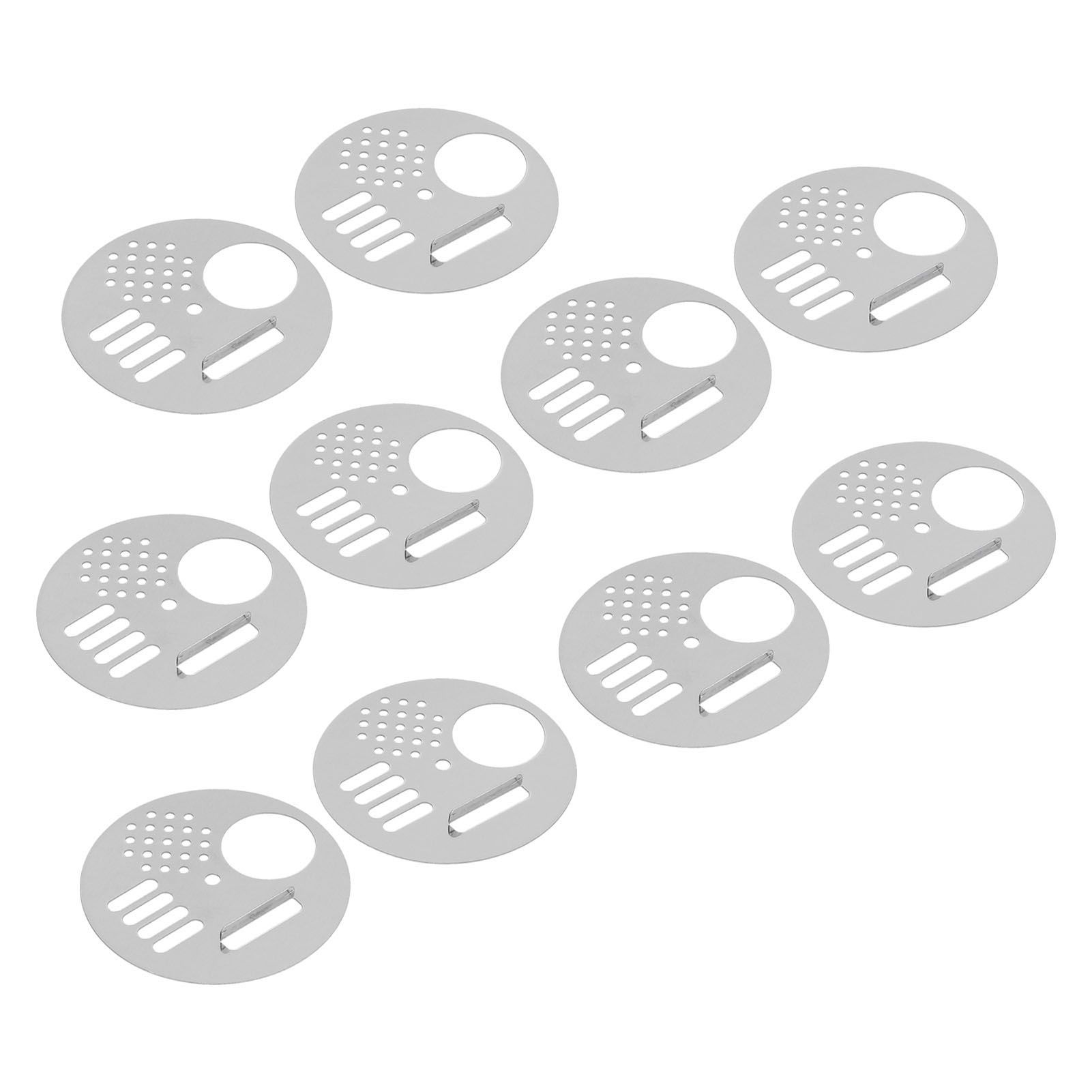 10Pcs Round Beehive Door Stainless Steel 6.8cm Rotatable Efficient High Performance Beehive Supplies - Image 5