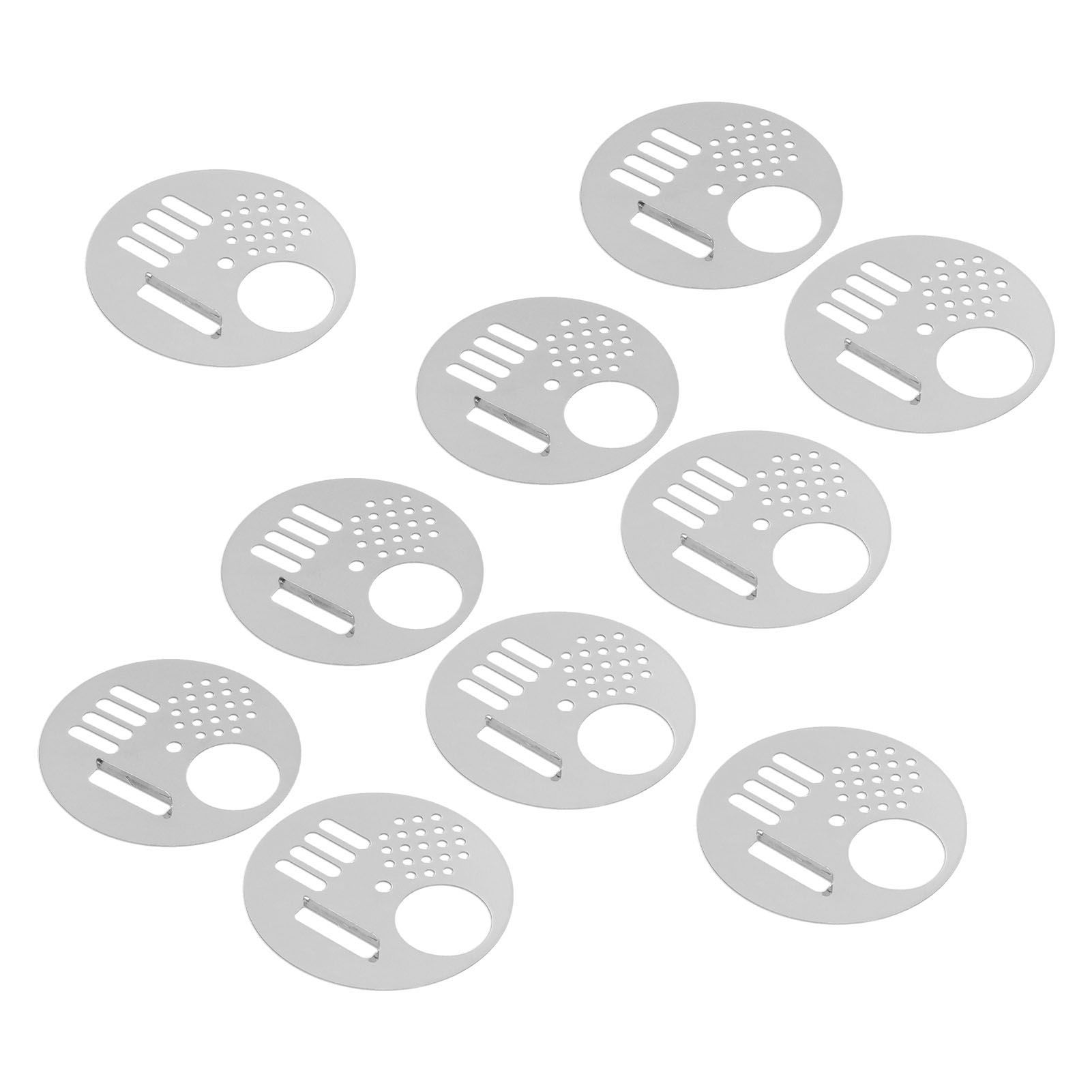 10Pcs Round Beehive Door Stainless Steel 6.8cm Rotatable Efficient High Performance Beehive Supplies - Image 8