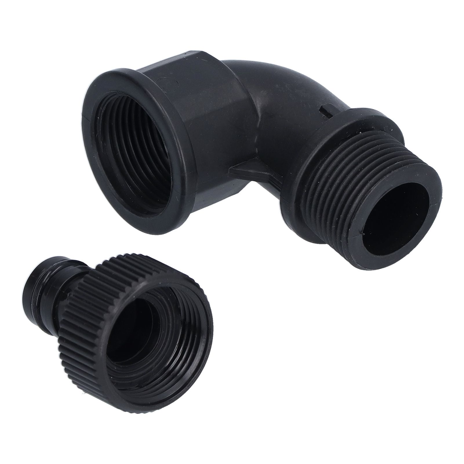 2Set Elbow Connector Durable Adaptable Hose Adapter with Nipple Connector for Garden Outdoor(G3/4 Directional Elbow Female and Male Thread Nipple ) - Image 6