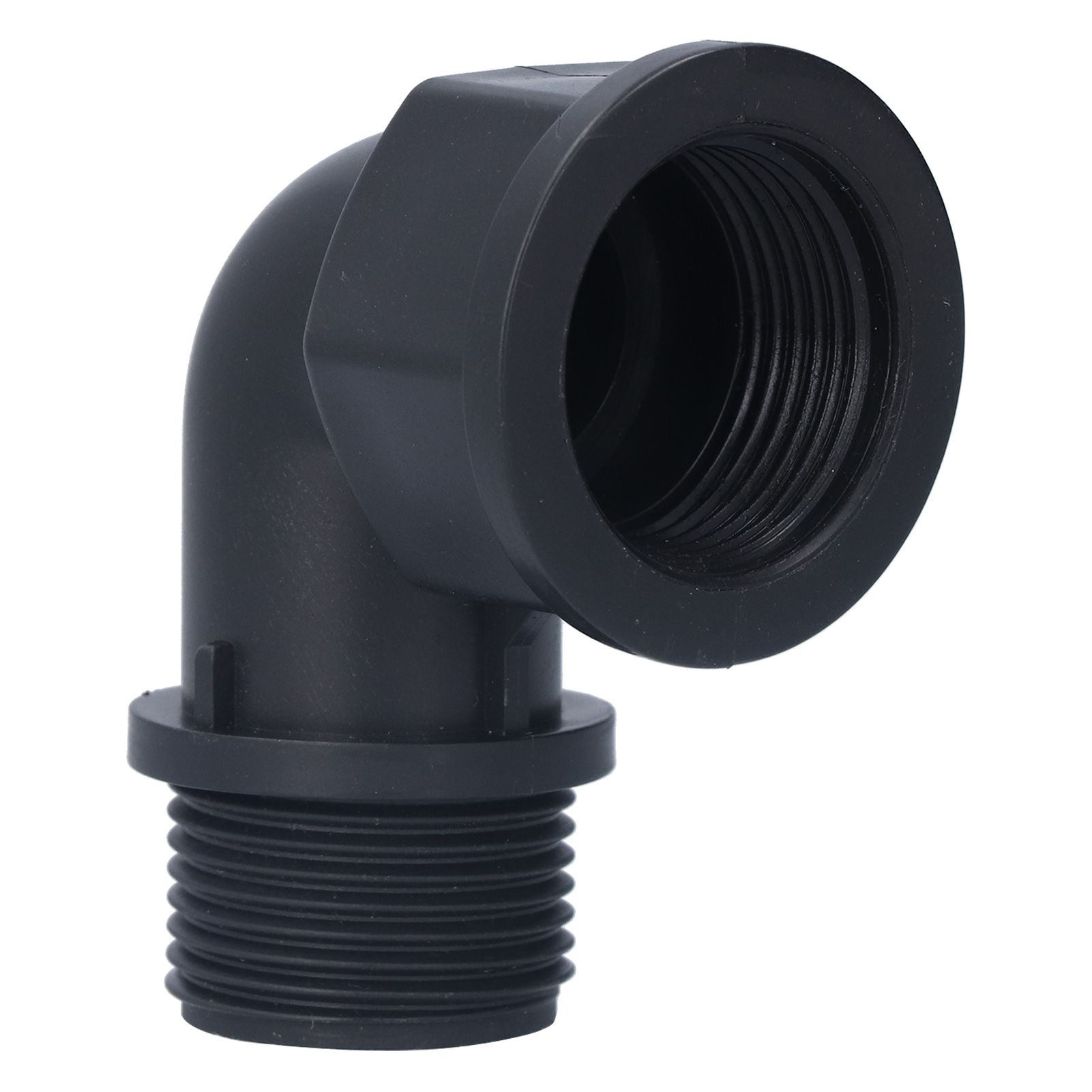 2Set Elbow Connector Durable Adaptable Hose Adapter with Nipple Connector for Garden Outdoor(G1 Directional Elbow Female and Male Thread Nipple ) - Image 7