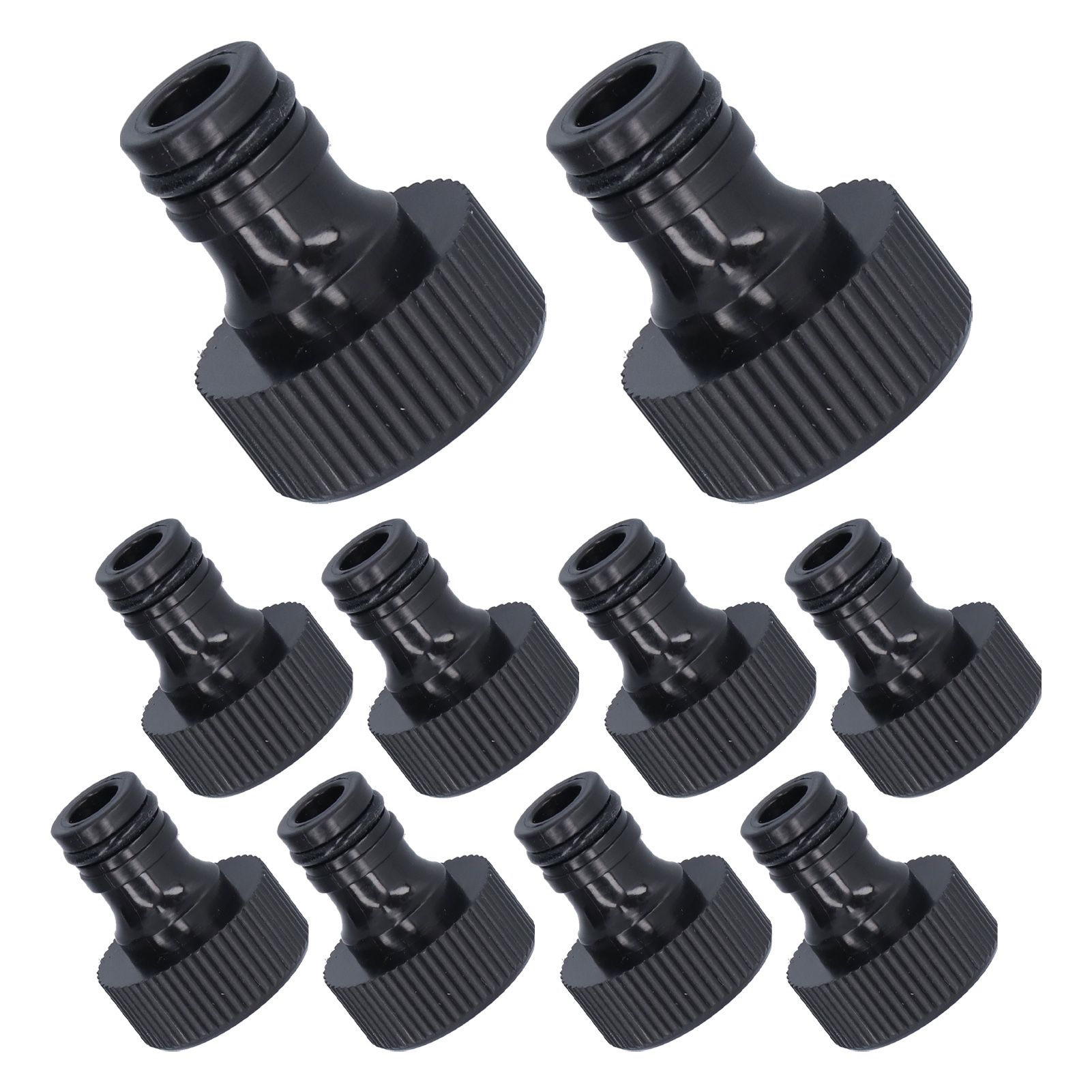 10Pcs 15mm Thread Adapter Plastic Sealable Durable Hose Connector for Courtyard GardenG3/4 Female Thread - Image 2