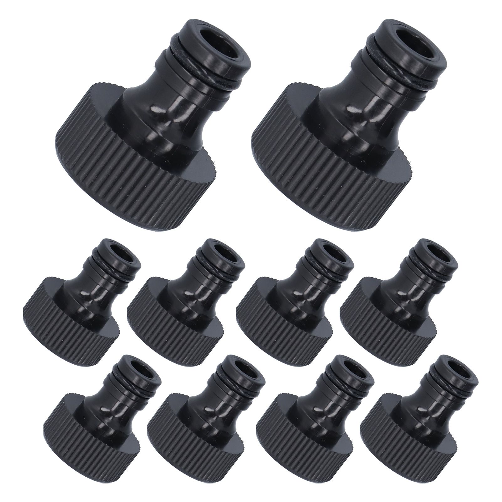 10Pcs 15mm Thread Adapter Plastic Sealable Durable Hose Connector for Courtyard GardenG3/4 Female Thread - Image 3