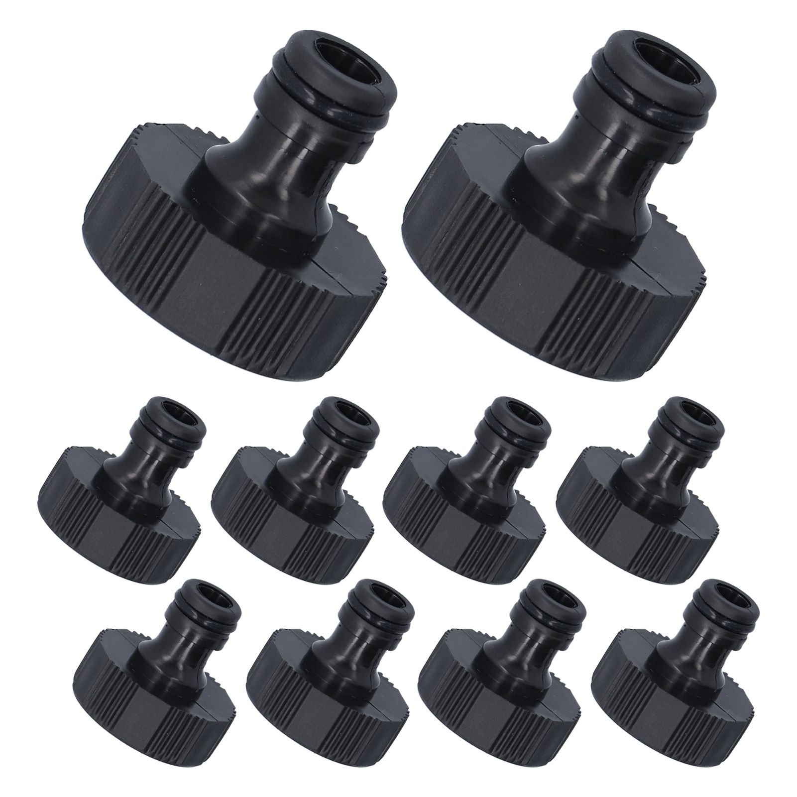 10Pcs 15mm Thread Adapter Plastic Sealable Durable Hose Connector for Courtyard GardenG1 Female Thread - Image 3