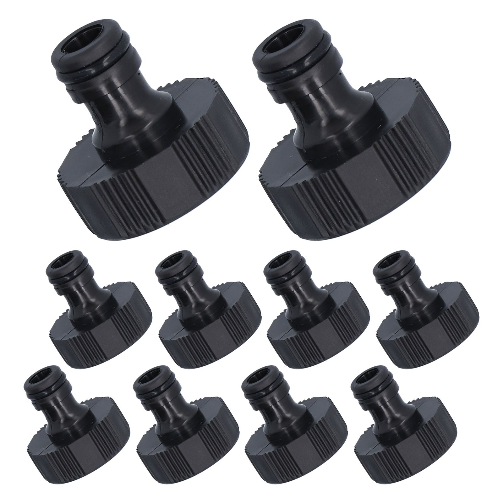 10Pcs 15mm Thread Adapter Plastic Sealable Durable Hose Connector for Courtyard GardenG1 Female Thread - Image 4