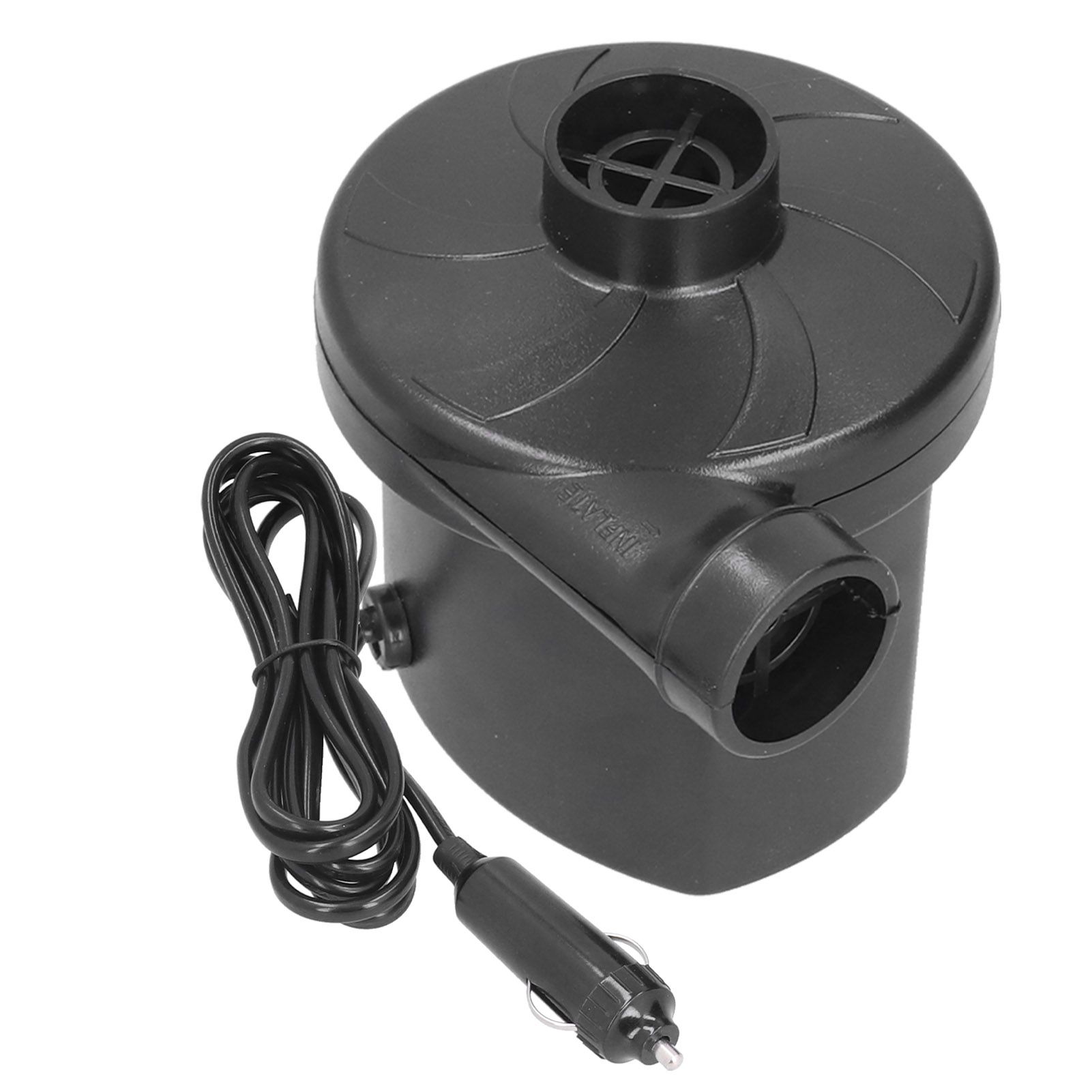12V Air Pump ABS Electric Inflation Pump with 3 Nozzles Powerful Portable for Inflatable Toy Boat - Image 8