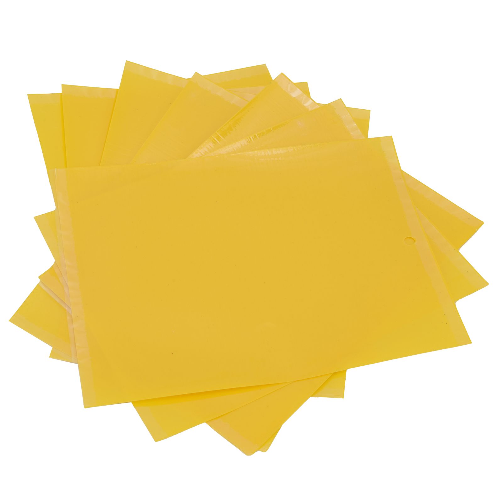 20Pcs 20x15cm Insect Trap Non Toxic Efficient PVC Yellow Fly Trap for Greenhouse Garden - Image 2