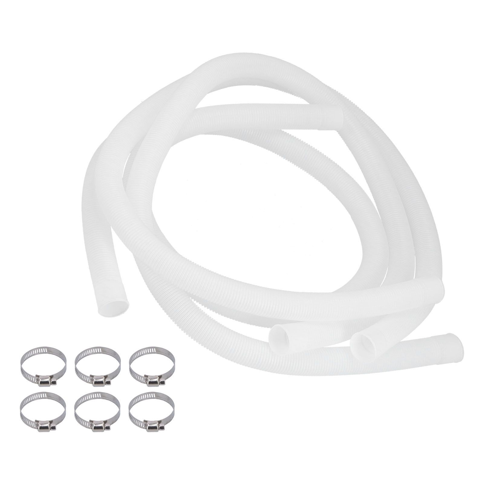 3Pcs Hose Polyethylene Plastic Replacement Pressure Resistant Leak Proof Pool Pump Hose - Image 2