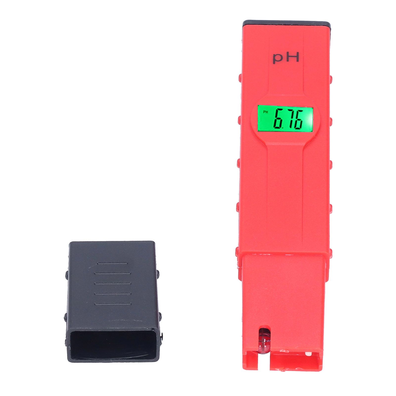 PH Tester Backlight Portable Digital PH Meter ATC High Accuracy Acidity Tester PH Test Pen for Water Soil Red - Image 7