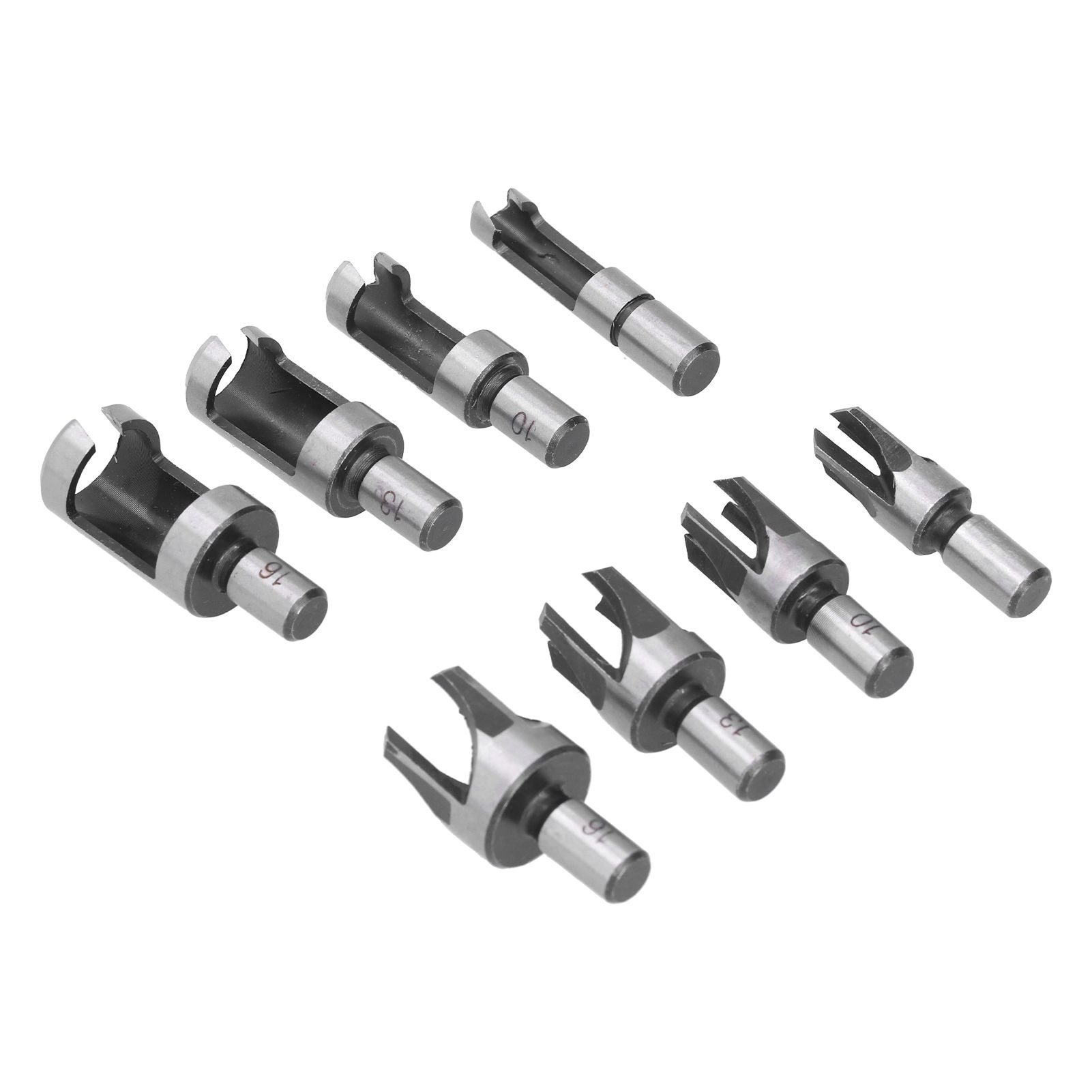 8Pcs Wood Plug Drill Bit Cutter Carbon Steel Industrial Barrel Claw Type Durable Wood Cutter for Electric Drill - Image 6
