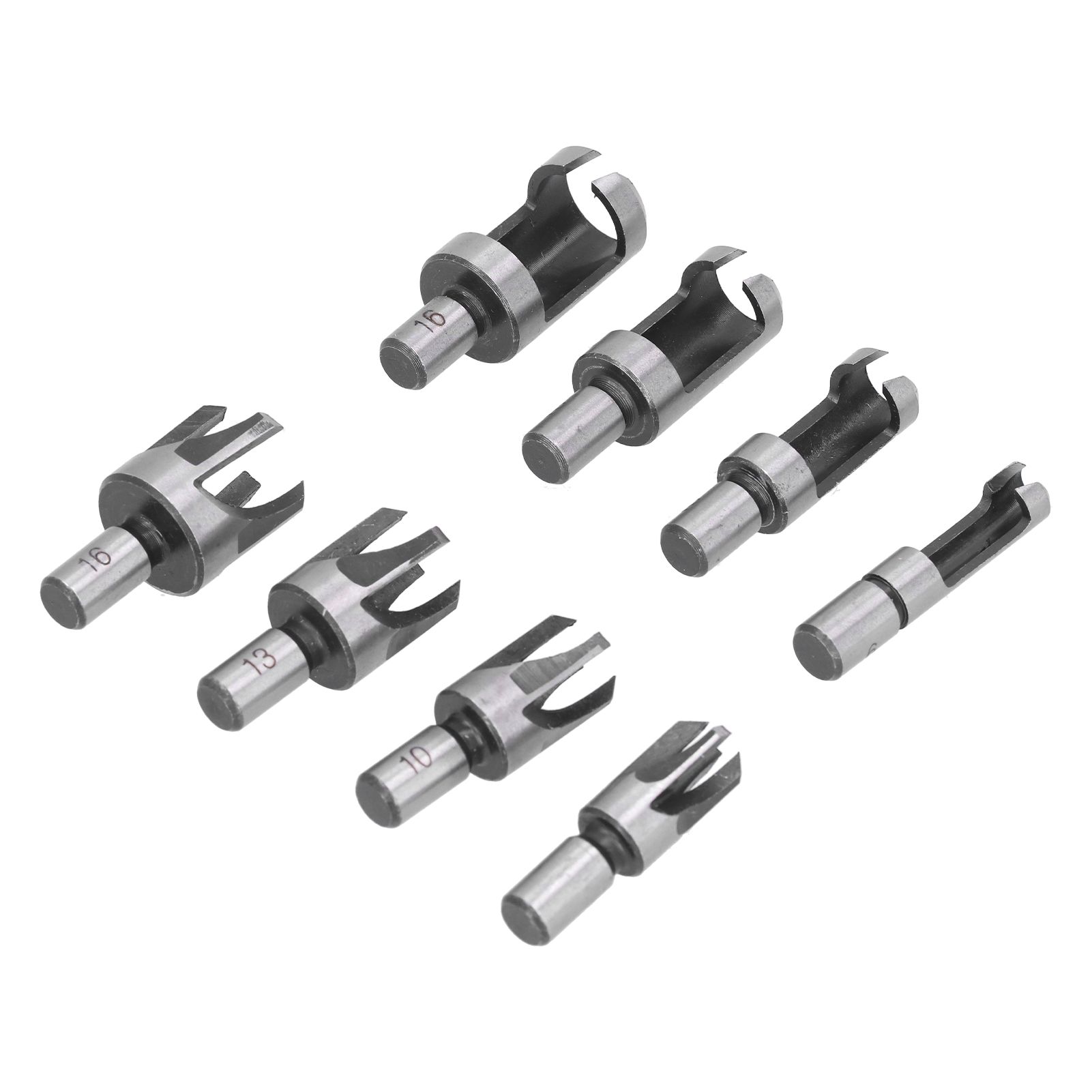 8Pcs Wood Plug Drill Bit Cutter Carbon Steel Industrial Barrel Claw Type Durable Wood Cutter for Electric Drill - Image 8