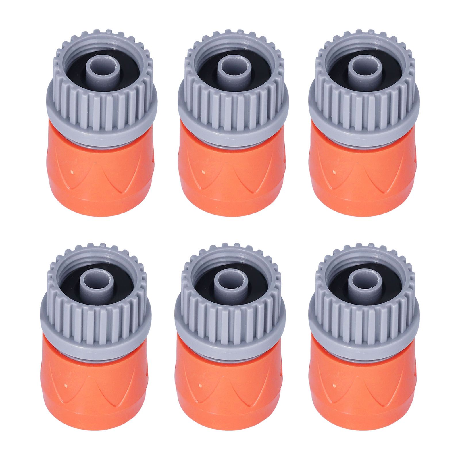6Pcs Hose Connector Plastic Durable Anti Strong Acid Anti Rust Suction Head Pipe Adapter for Swimming Pool GardenUS Standard - Image 1