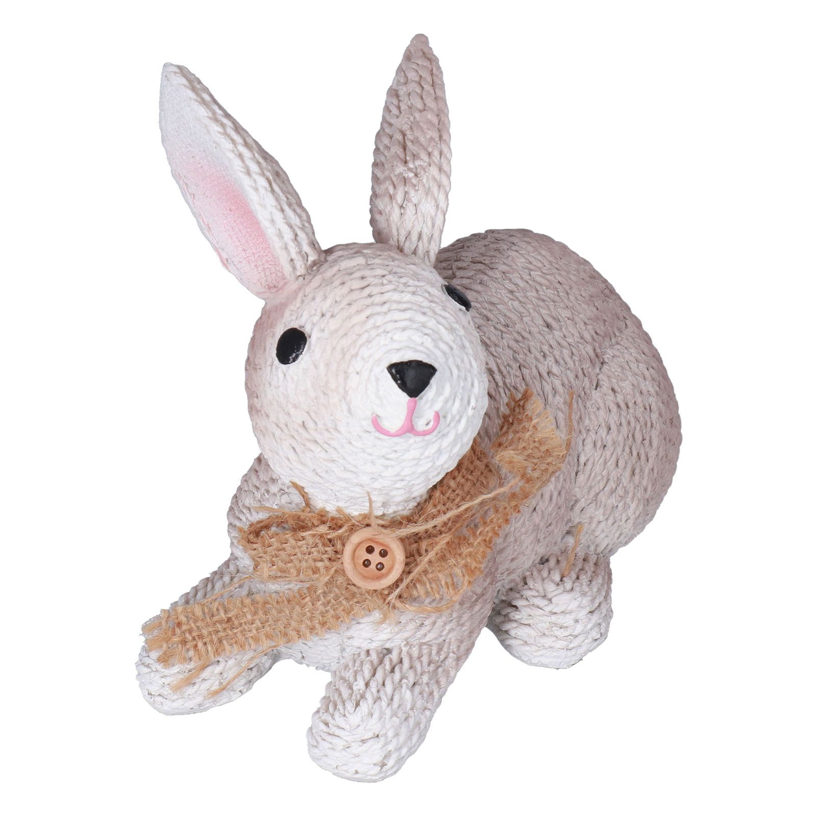 Rabbit Sculpture Simulation Resin Rabbit Ornament Environmentalliy Friendly and Durable for Family and BedroomRabbit A - Image 6