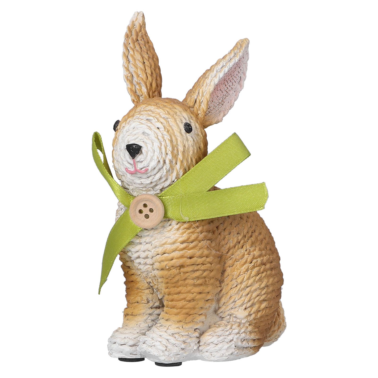 Rabbit Sculpture Simulation Resin Rabbit Ornament Environmentalliy Friendly and Durable for Family and BedroomRabbit B - Image 1