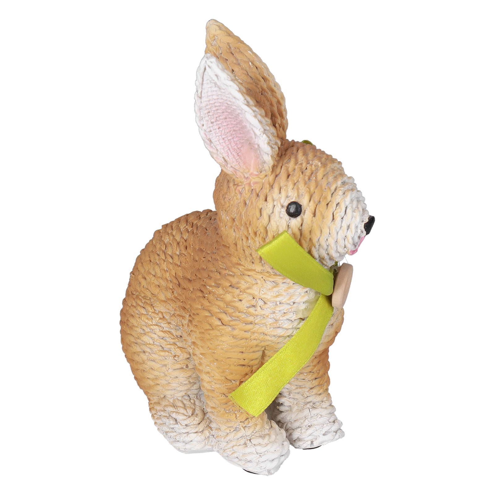 Rabbit Sculpture Simulation Resin Rabbit Ornament Environmentalliy Friendly and Durable for Family and BedroomRabbit B - Image 3