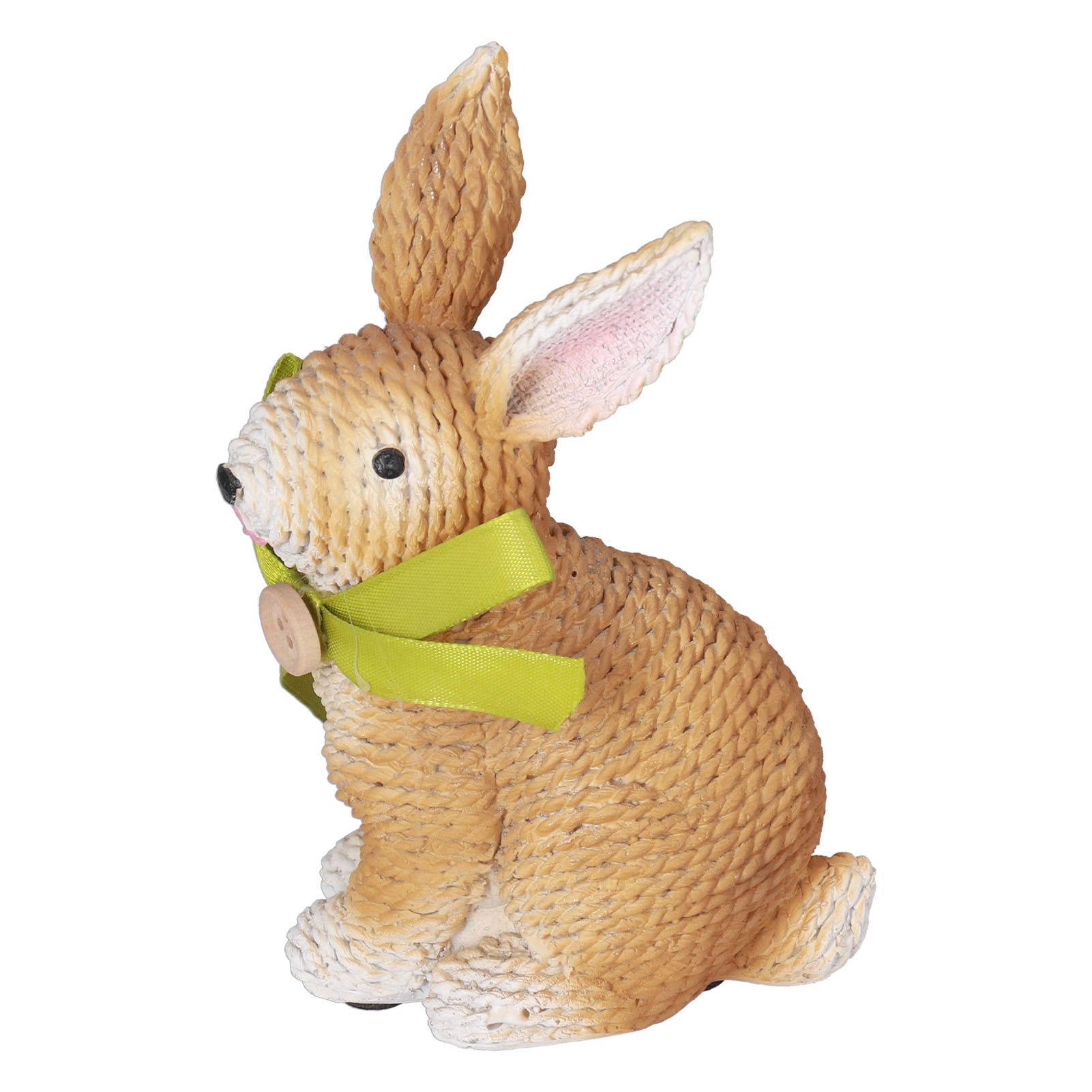 Rabbit Sculpture Simulation Resin Rabbit Ornament Environmentalliy Friendly and Durable for Family and BedroomRabbit B - Image 5
