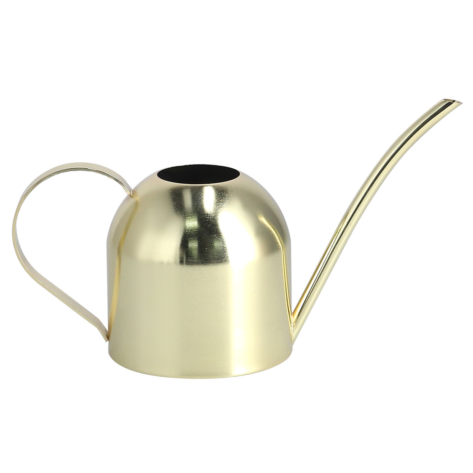 1000ML Watering Can Indoor Vintage Stainless Steel Succulent Flowers Plants Watering Kettle Pot Gold - Image 1
