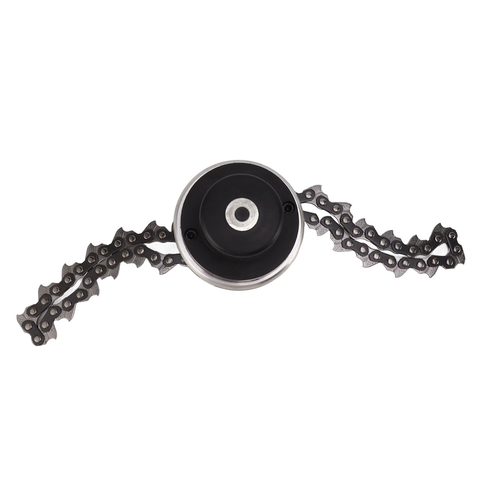 Chain Trimmer Head Replacement Lawn Mower Chain Weed Trimmer Head Outdoor Gardening Tool Abrasion Resistant Cordless Black - Image 6