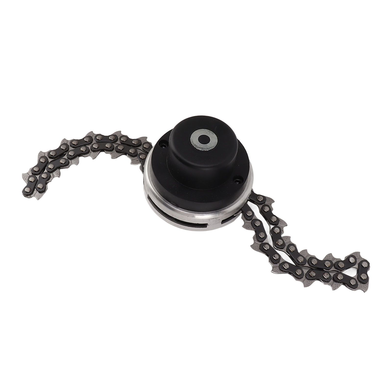 Chain Trimmer Head Replacement Lawn Mower Chain Weed Trimmer Head Outdoor Gardening Tool Abrasion Resistant Cordless Black - Image 8