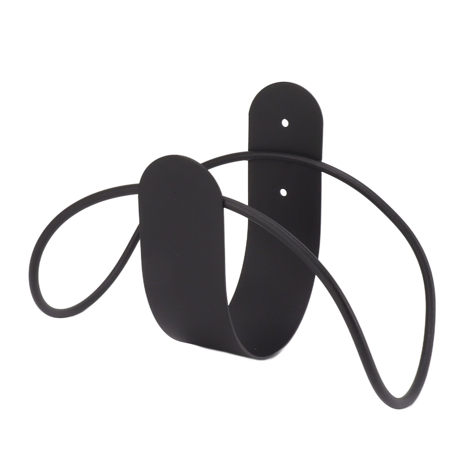 Stainless Steel Garden Hose Bracket Wall Mount Strong Load Bearing Garden Hose Storage Holder Easy To Install Hose Hanger Black - Image 5