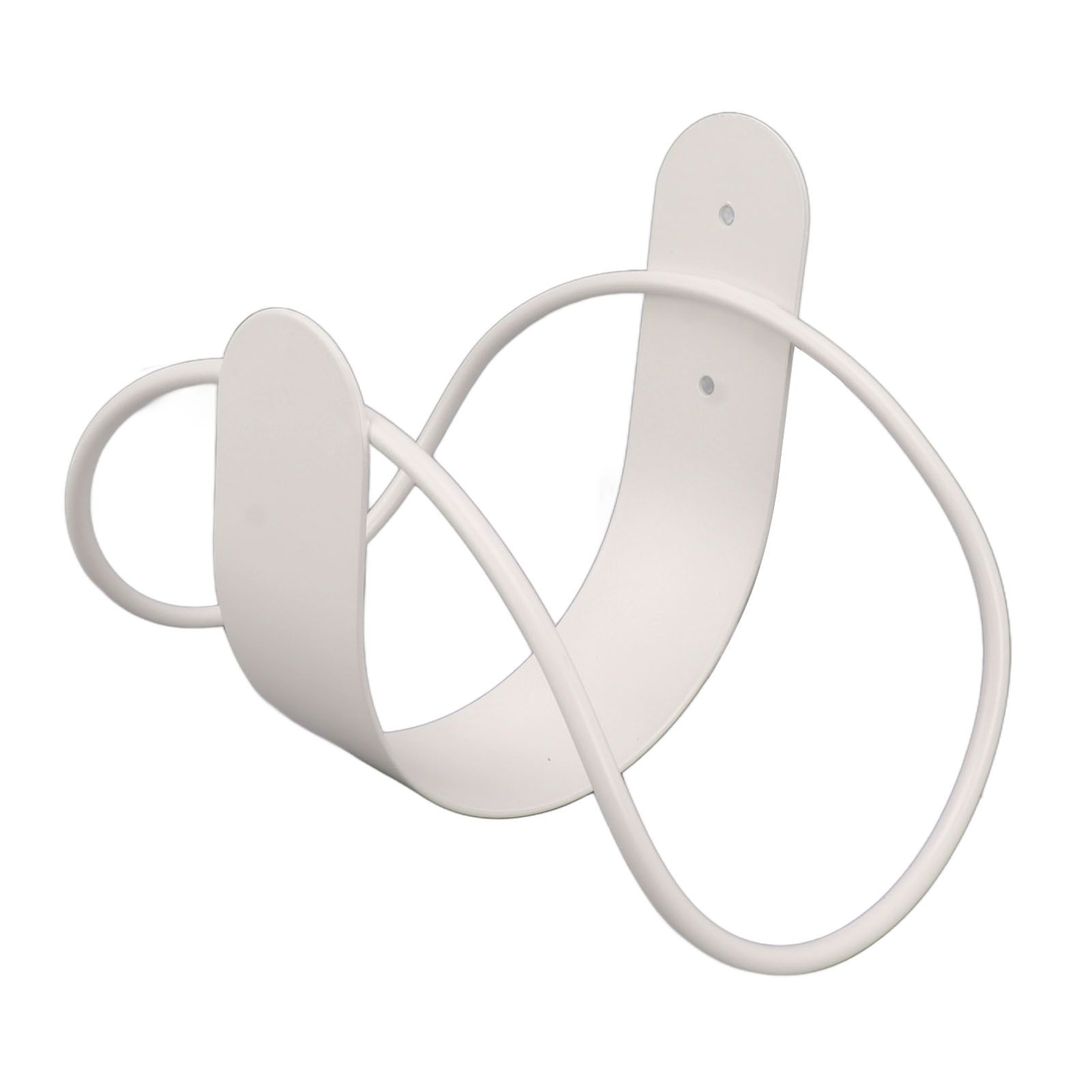 Stainless Steel Garden Hose Bracket Wall Mount Strong Load Bearing Garden Hose Storage Holder Easy To Install Hose Hanger White - Image 5