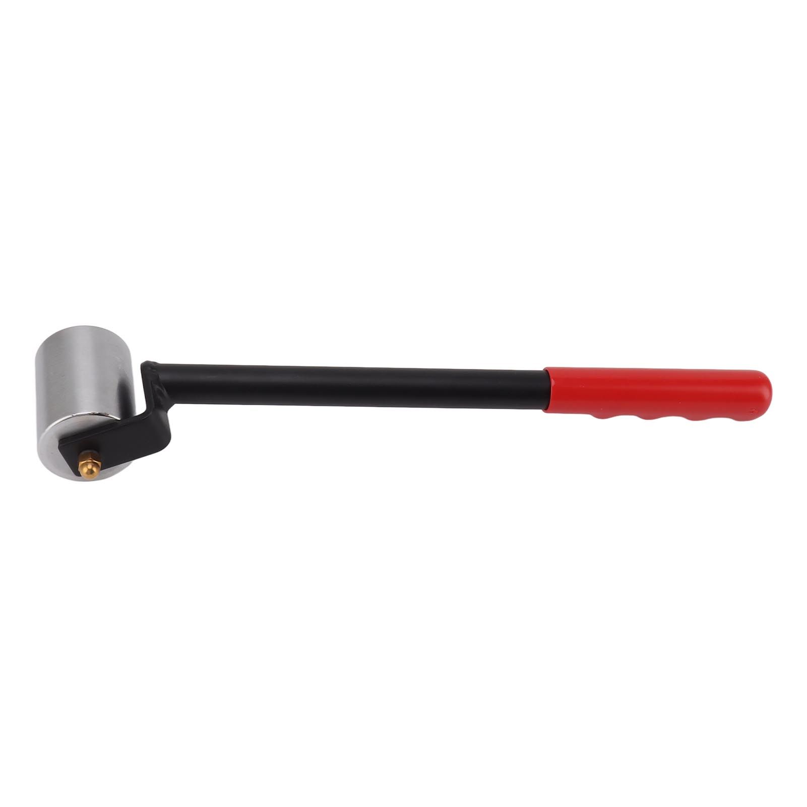 Wallpaper Seam Roller Iron Right Angle Straight Long Handle Smoothing Hand Pressure Roller Tool for PVC Plastic Roofing Decking Membrane - Image 4