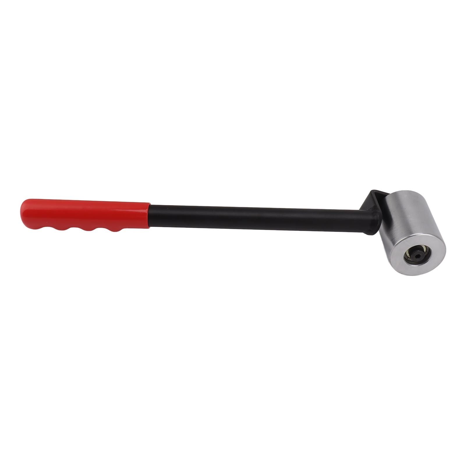 Wallpaper Seam Roller Iron Right Angle Straight Long Handle Smoothing Hand Pressure Roller Tool for PVC Plastic Roofing Decking Membrane - Image 5