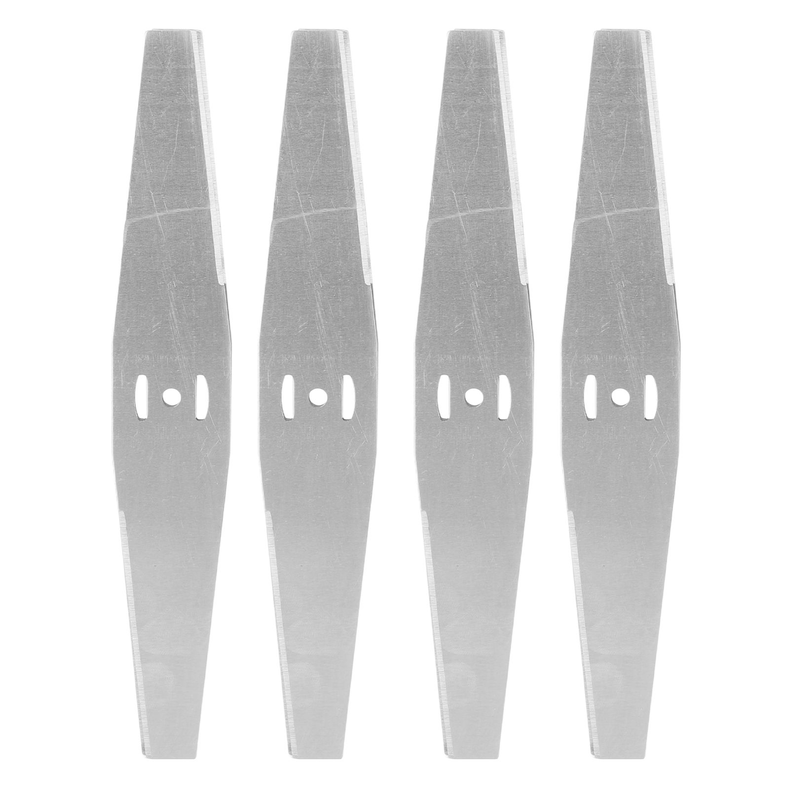 4PCS Lawn Mower Blades Stainless Steel Electric Grass Trimmer Cutter Blade Replacement Set for Yard and Garden Weeder Tool - Image 1