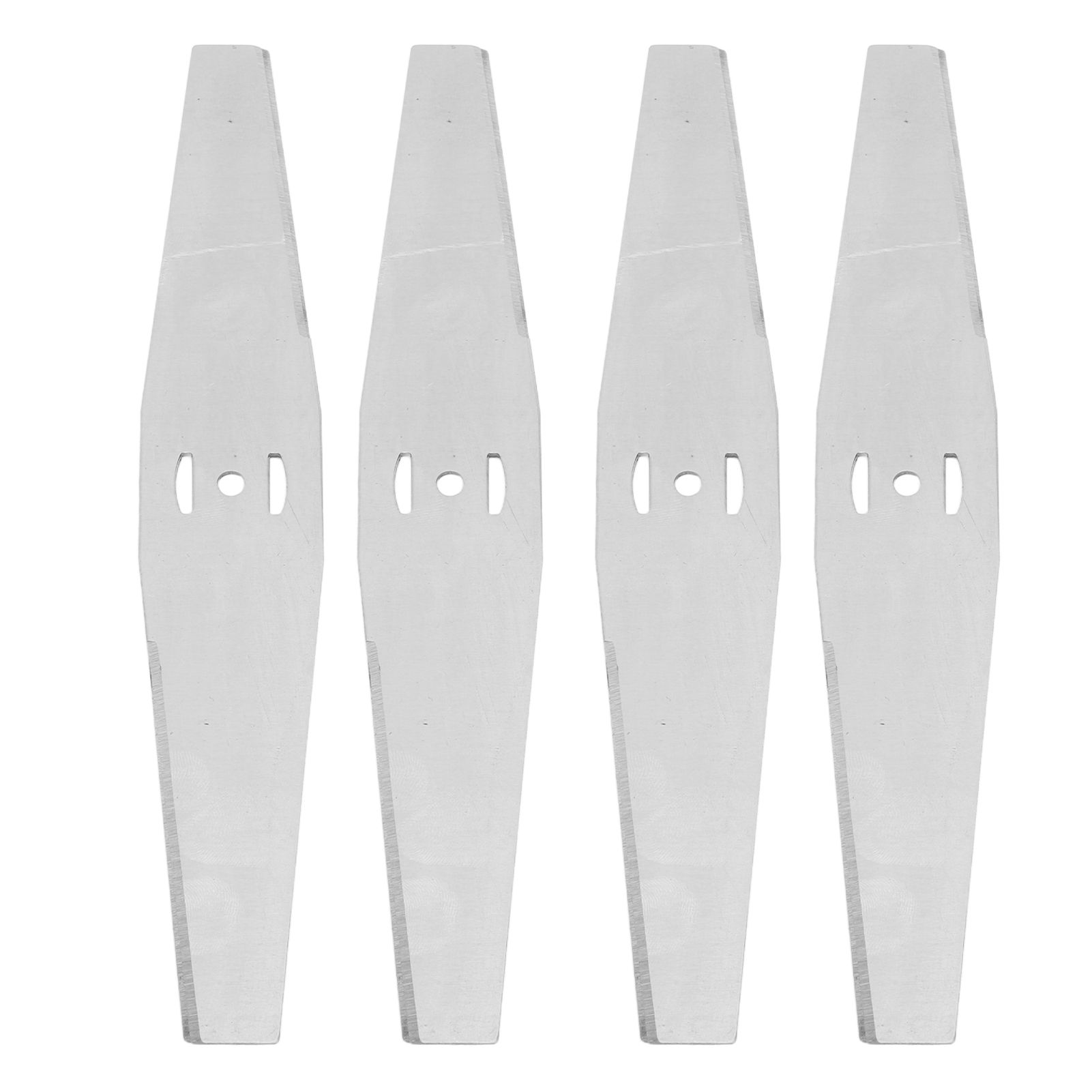 4PCS Lawn Mower Blades Stainless Steel Electric Grass Trimmer Cutter Blade Replacement Set for Yard and Garden Weeder Tool - Image 2