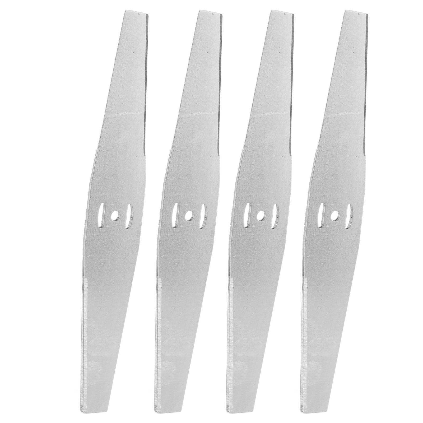4PCS Lawn Mower Blades Stainless Steel Electric Grass Trimmer Cutter Blade Replacement Set for Yard and Garden Weeder Tool - Image 3