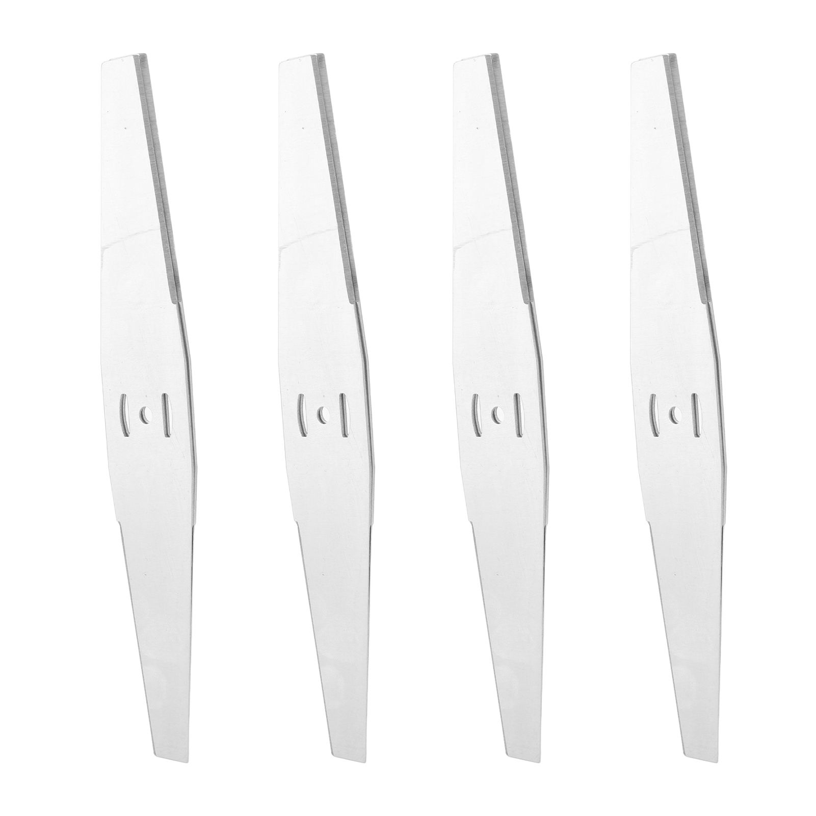 4PCS Lawn Mower Blades Stainless Steel Electric Grass Trimmer Cutter Blade Replacement Set for Yard and Garden Weeder Tool - Image 4