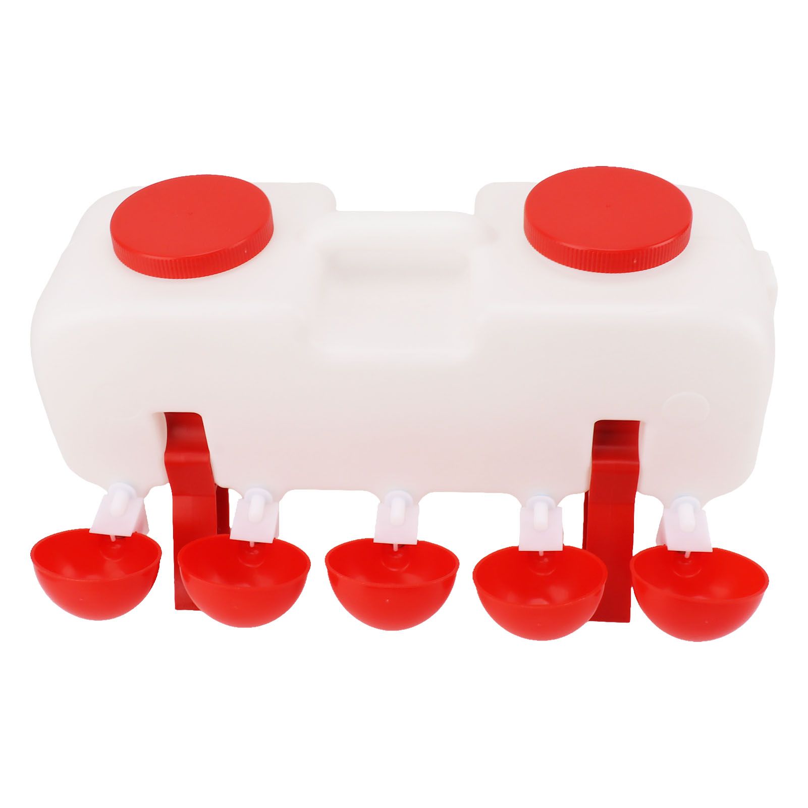 10L Chicken Waterer Semi Automatic Poultry Water Feeder Chicken Coop Accessories for Ducks Goose - Image 2