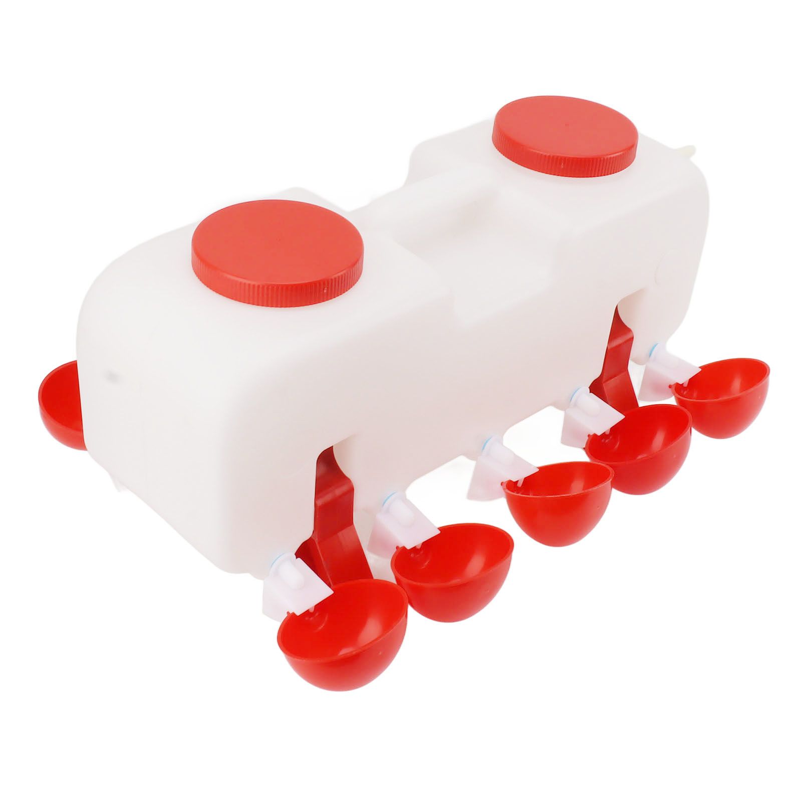Automatic Chicken Waterer 10L Large Poultry Drinking Cups with 10pcs Bowls for Duck Goose - Image 3