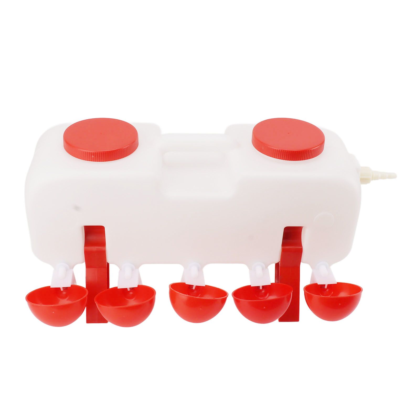 Automatic Chicken Waterer 10L Large Poultry Drinking Cups with 10pcs Bowls for Duck Goose - Image 6