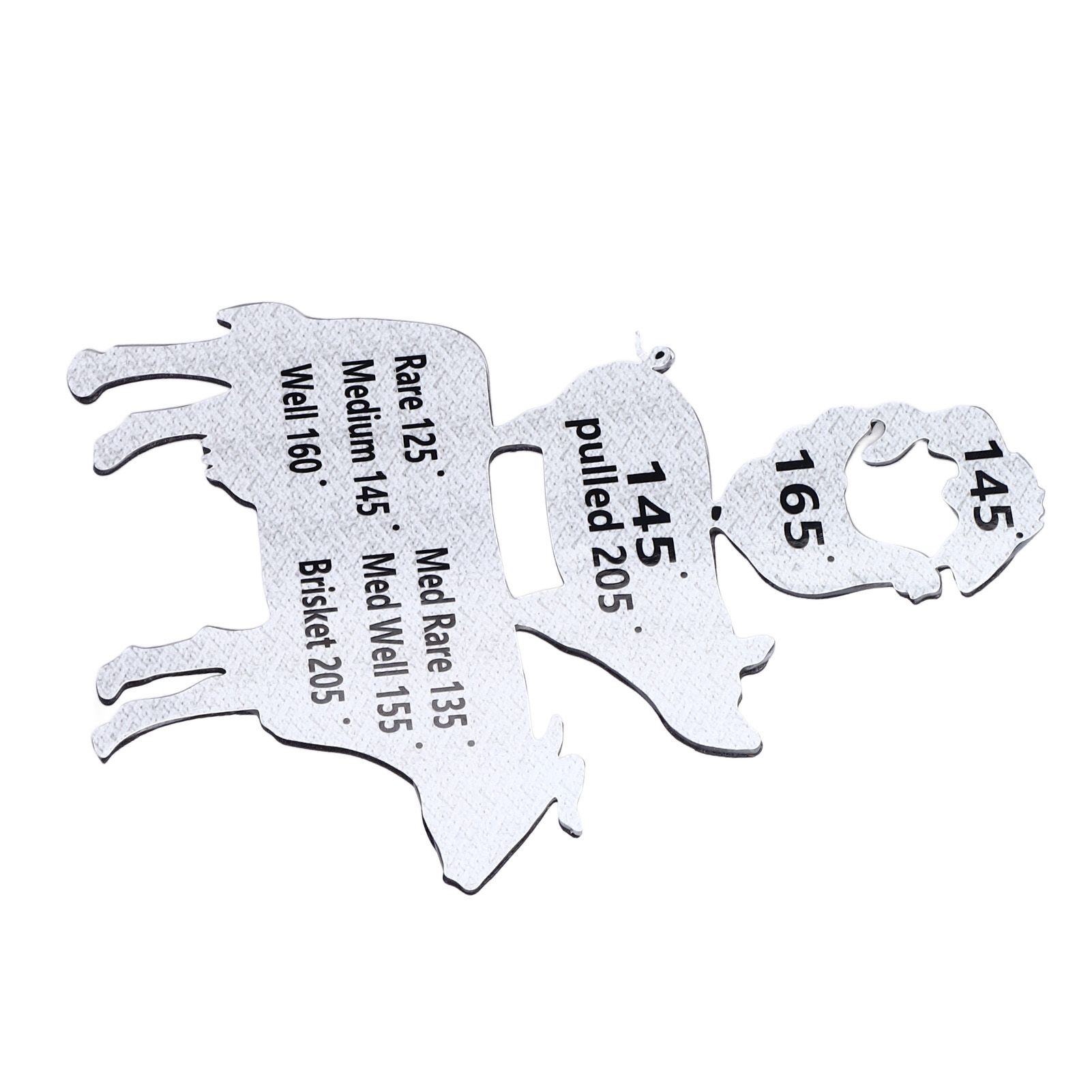 Meat Temperature Magnet Animal Internal Temperature Guide Acrylic Beef Pork Chicken Fish Grill Accessory for BBQ Cooking - Image 4
